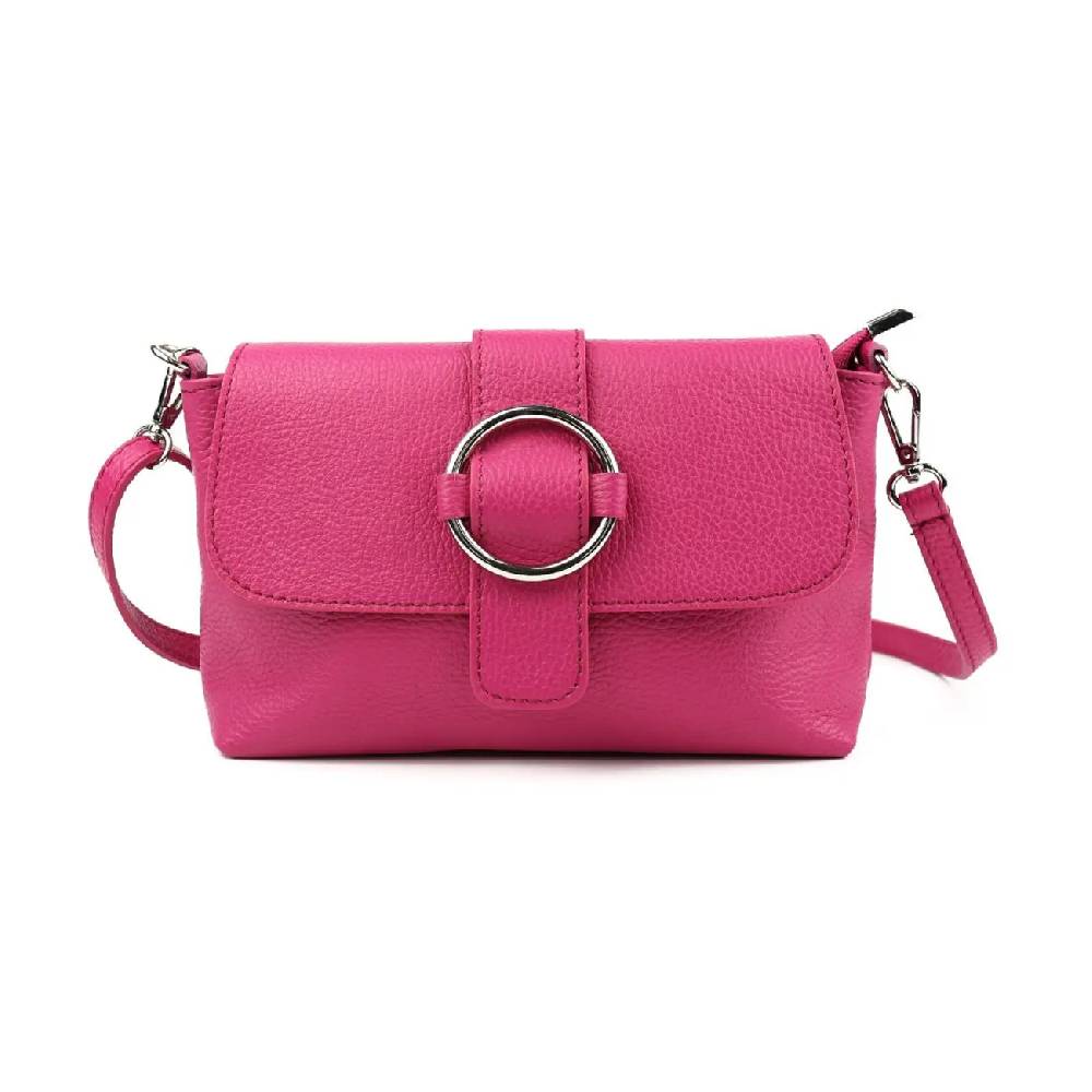MADE in ITALY Damen LEDER TASCHE Umhängetasche Cross Over Body Messenger Bag Echtleder Ledertasche Schultertasche Brusttasche Hüfttasche Gürteltasche Clutch Abendtasche Cyber Monday
