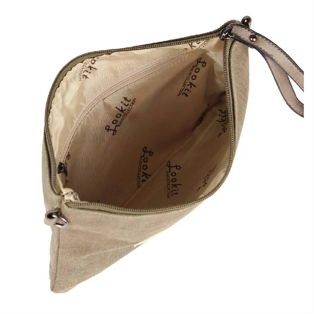 OBC Damen Stern Clutch Tasche Canvas Leder Strass Schultertasche Umhängetasche Online Outlet