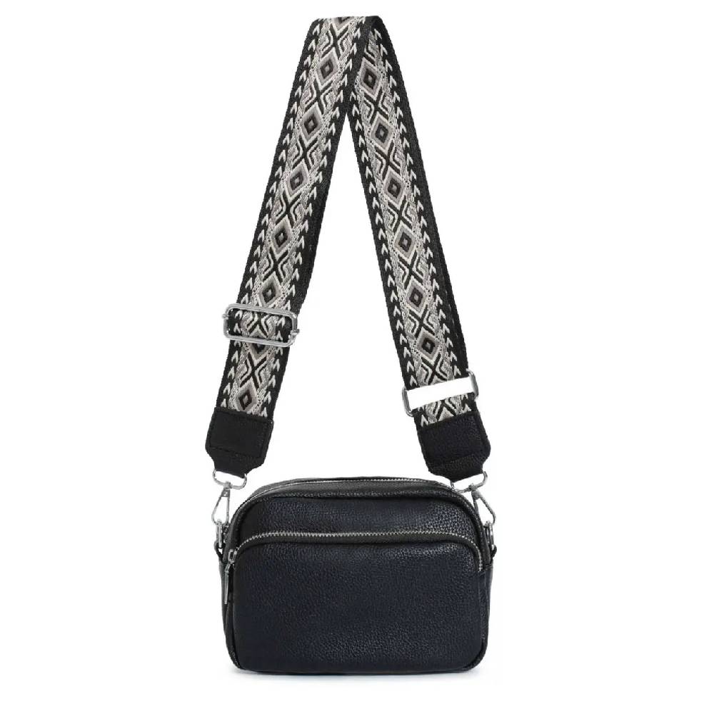 OBC Damen Tasche Umhängetasche Crossbody Bag Brusttasche Muster Gürtel Crossover Bodybag Gürteltasche Schultertasche Bauchtasche Handytasche Hüfttasche Kauf eins, bekomm eins gratis