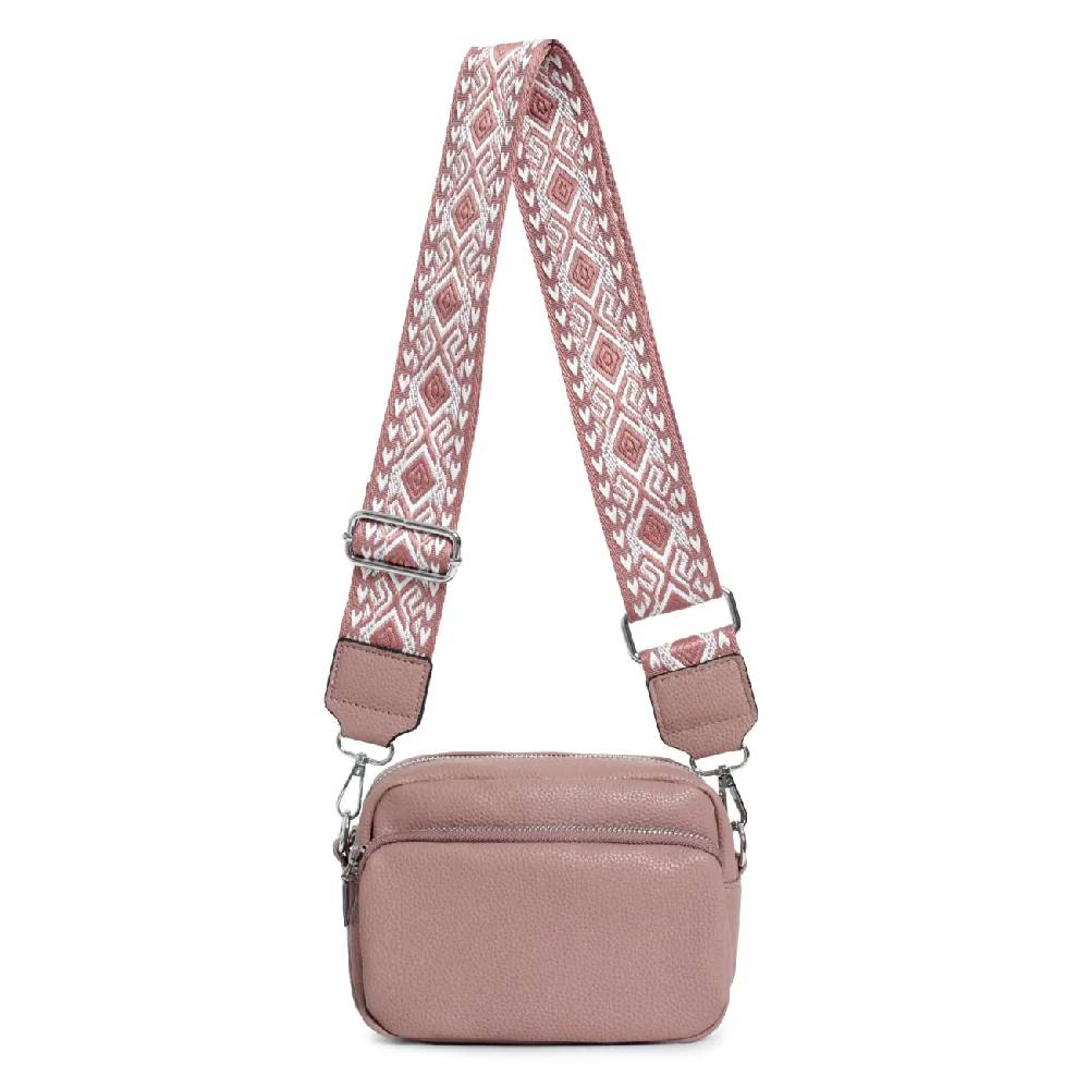OBC Damen Tasche Umhängetasche Crossbody Bag Brusttasche Muster Gürtel Crossover Bodybag Gürteltasche Schultertasche Bauchtasche Handytasche Hüfttasche Kauf eins, bekomm eins gratis