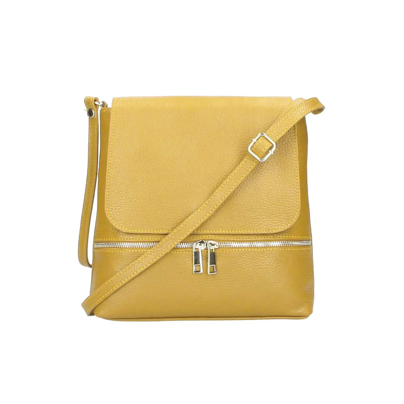 OBC Made in Italy DAMEN LEDER TASCHE Messenger Crossbody Handtasche Schultertasche CrossOver Umhängetasche Shopper Damentasche Überschlagtasche Tablettasche bis ca. 7-9 Zoll Riesige Ersparnisse