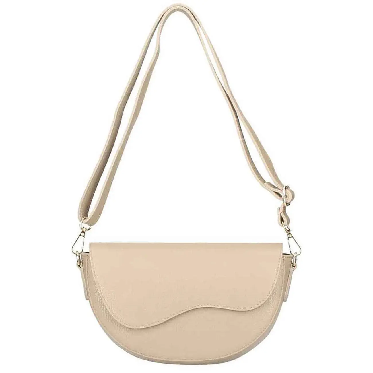 OBC MADE IN ITALY DAMEN LEDER TASCHE Saddle Bag Satteltasche Schultertasche Ledertasche Umhängetasche Brusttasche Cross Over Body Nur für heute