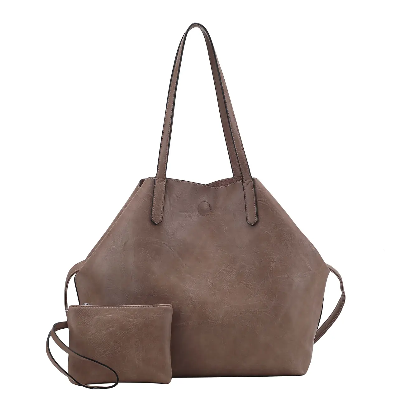 OBC Damen XXL Tasche Set 3in1 Shopper Handtasche Crossbody Hobo Bag Schultertasche Umhängetasche Cross-Over DIN-A4 Damentasche Reisetasche Beuteltasche Leder Optik Discount Store für neue Produkte