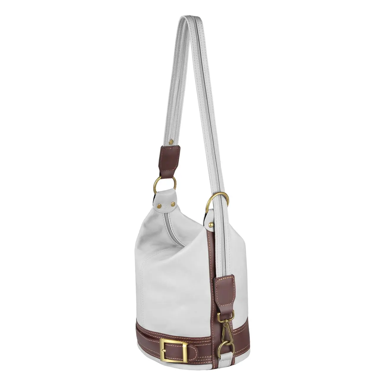 Made in Italy DAMEN LEDER TASCHE Rucksack Schultertasche Lederrucksack Ledertasche Super Rabatt