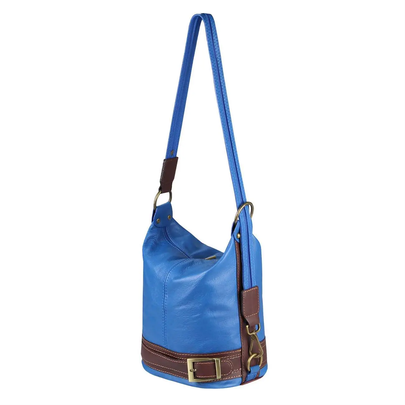 Made in Italy DAMEN LEDER TASCHE Rucksack Schultertasche Lederrucksack Ledertasche Super Rabatt
