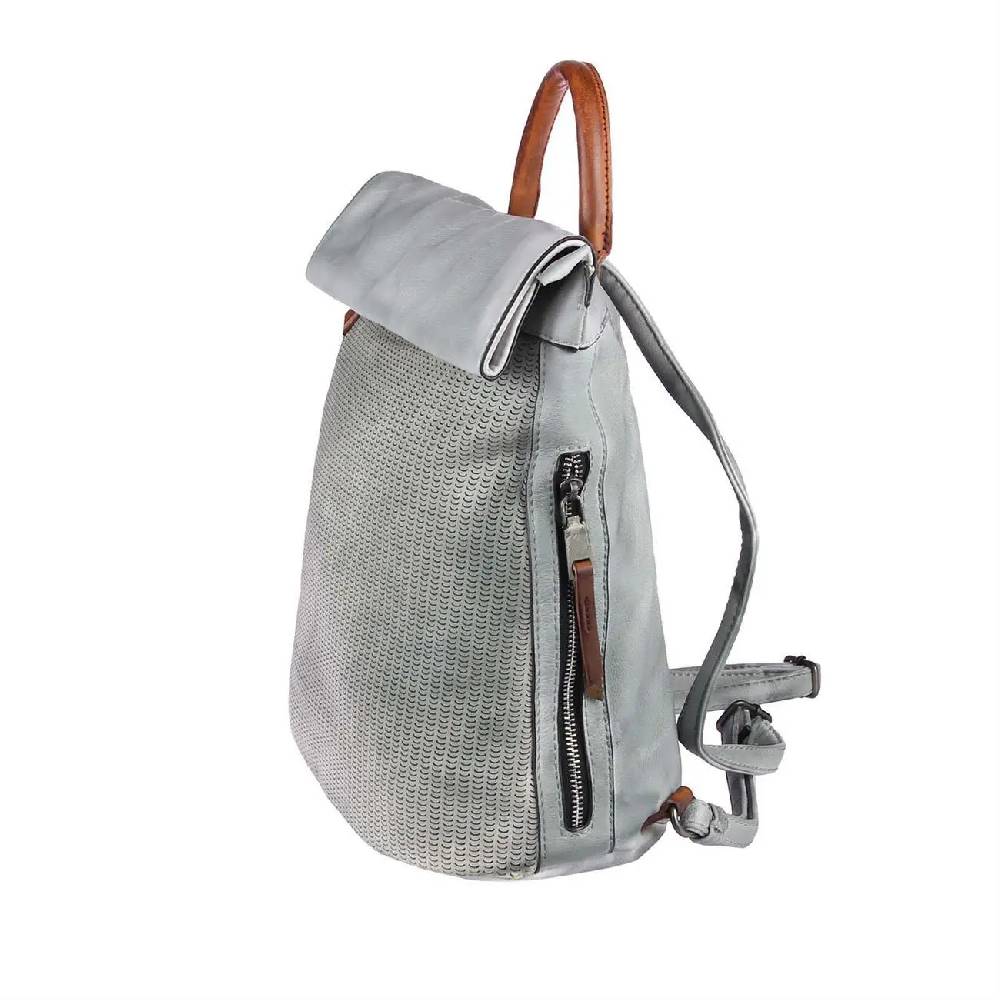 OBC DAMEN LEDER RUCKSACK TASCHE Cityrucksack USED LOOK Schultertasche Handtasche Shopper Blogger Backpack Daypack 50% Rabatt mit kostenlosem Versand