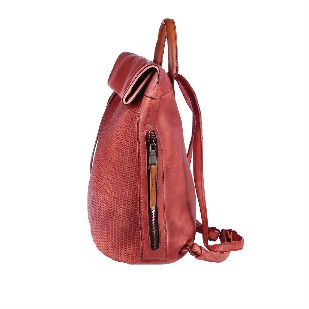 OBC DAMEN LEDER RUCKSACK TASCHE Cityrucksack USED LOOK Schultertasche Handtasche Shopper Blogger Backpack Daypack 50% Rabatt mit kostenlosem Versand
