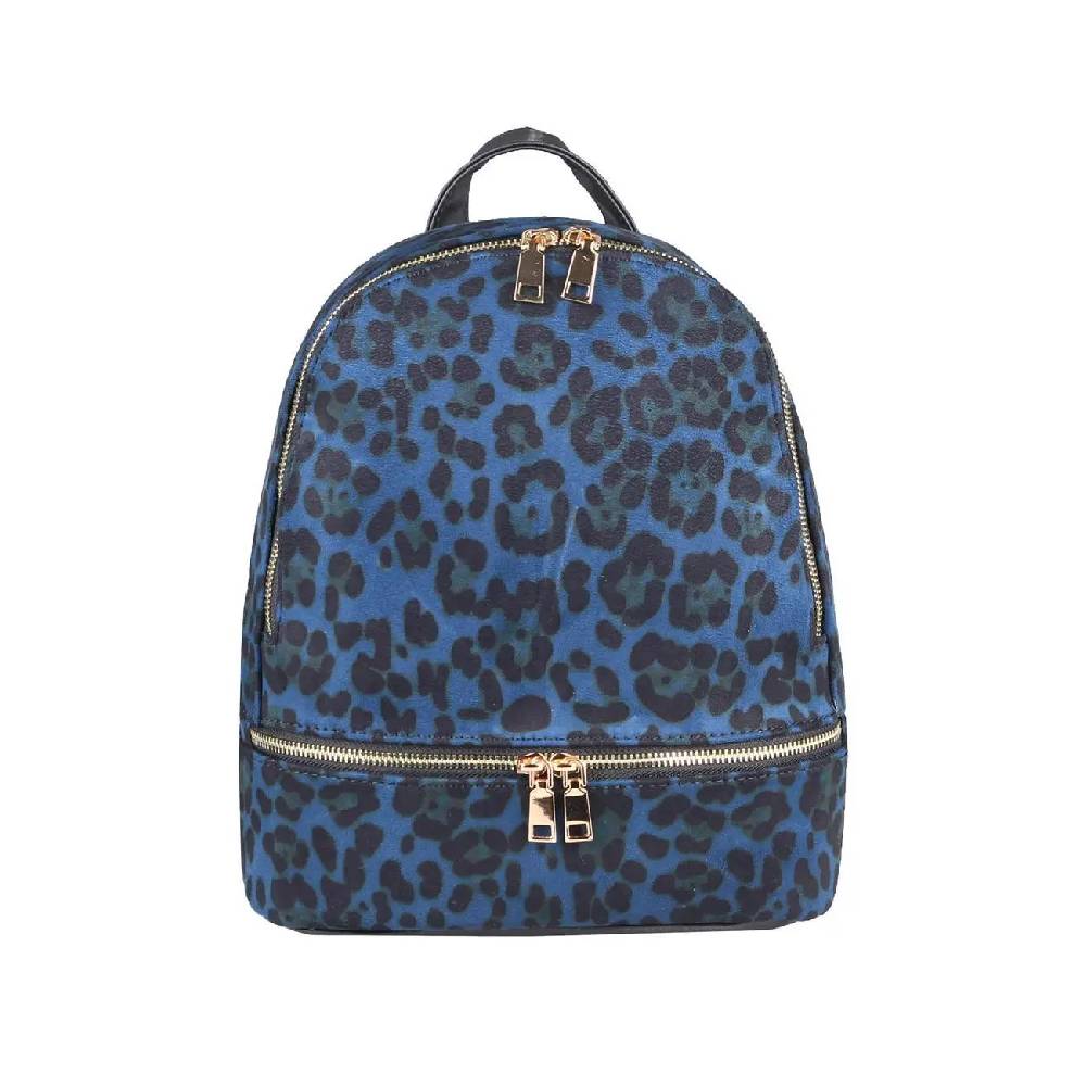 DAMEN Leopardenmuster Rucksack Backpack Cityrucksack Stadtrucksack LEOPARD PRINT Schultertasche Handtasche Mädchen Daypack Kostenloser Versand international