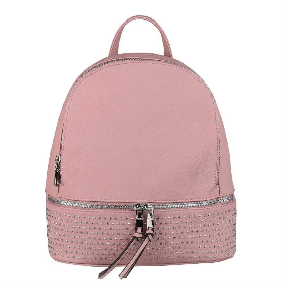 OBC DAMEN MÄDCHEN Nieten RUCKSACK Cityrucksack Stadtrucksack Backpack Schultertasche Handtasche Daypack Fabrikladen