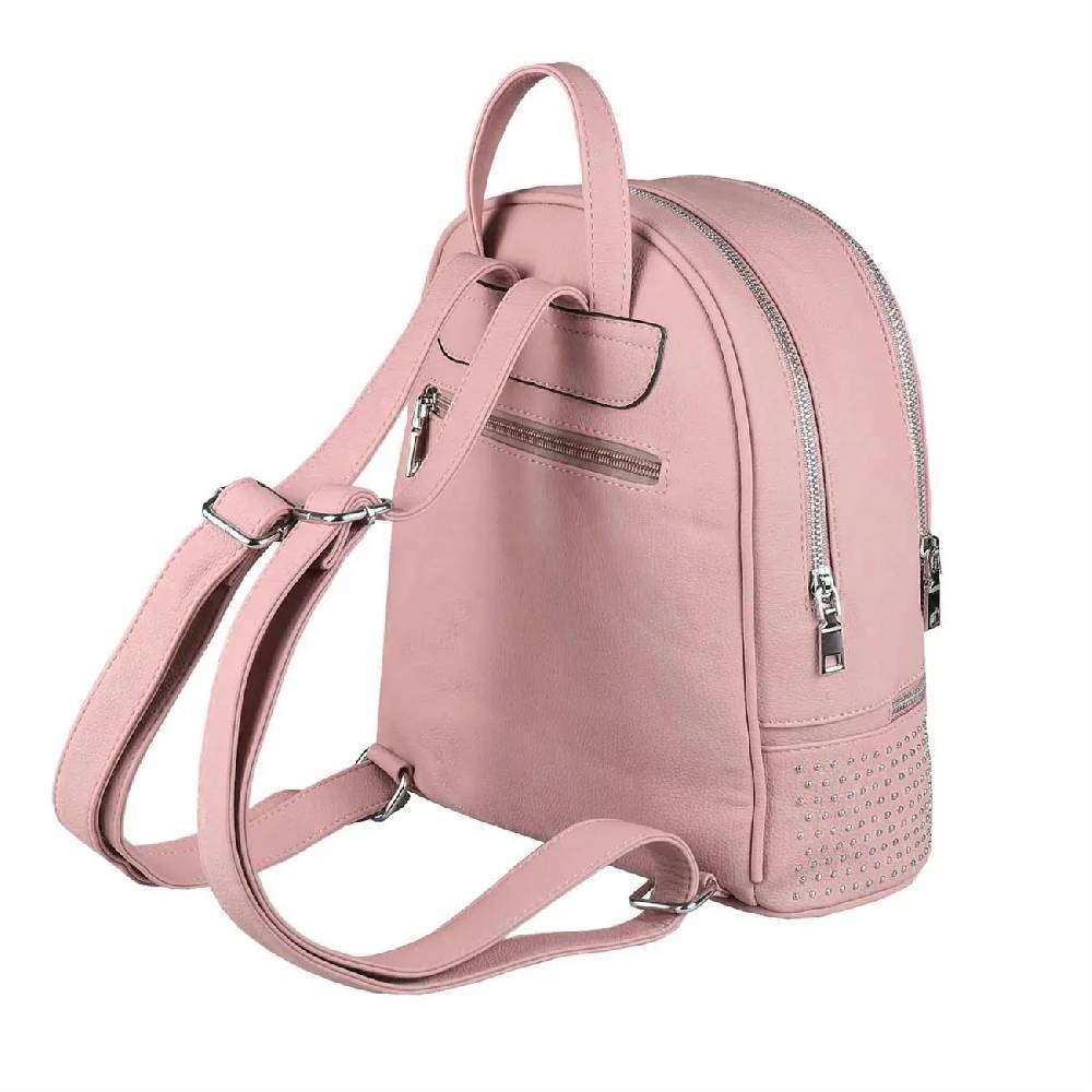 OBC DAMEN MÄDCHEN Nieten RUCKSACK Cityrucksack Stadtrucksack Backpack Schultertasche Handtasche Daypack Fabrikladen