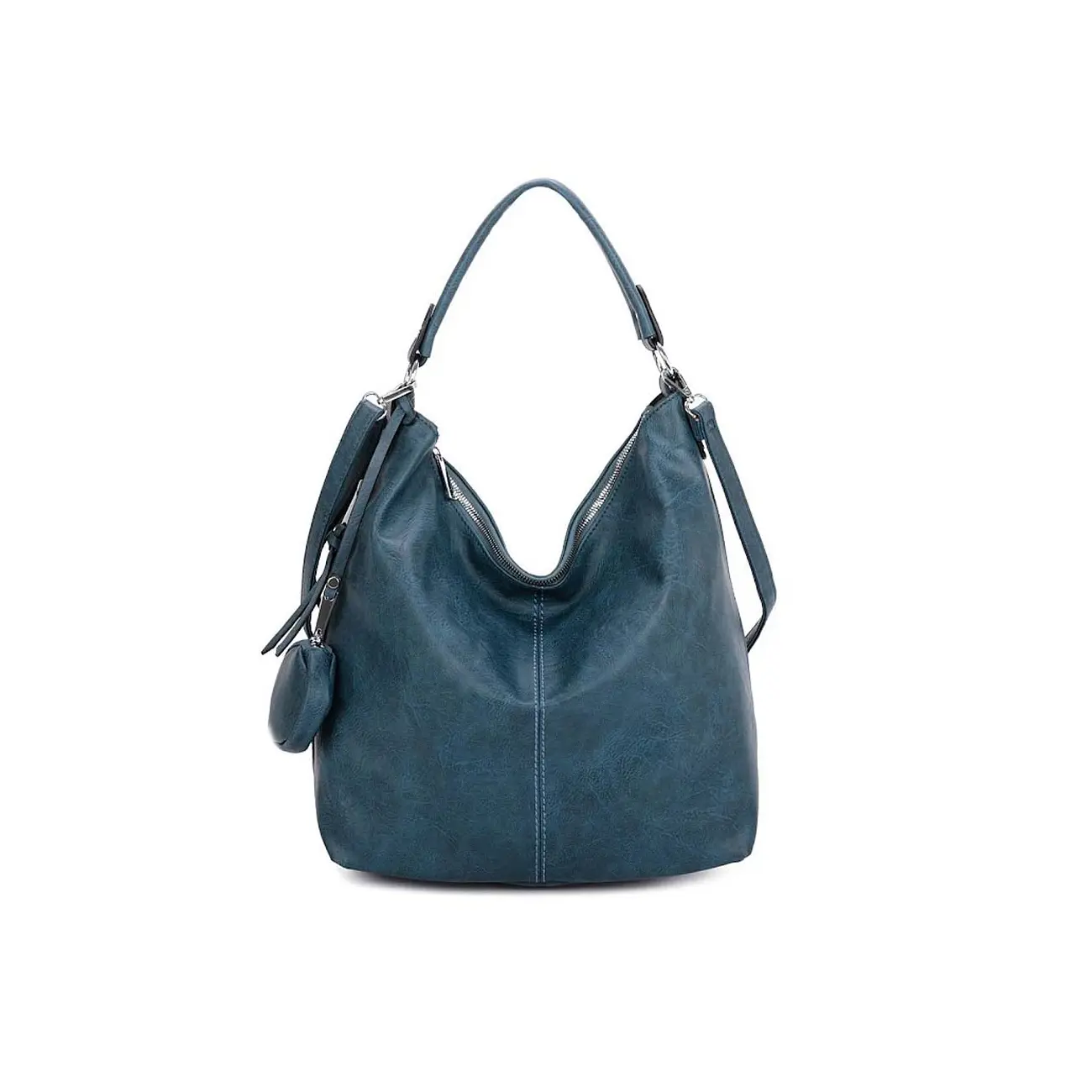 OBC DAMEN TASCHE SHOPPER Hobo-Bag Schultertasche Umhängetasche Handtasche Damentasche Reisetasche Beuteltasche Leder Optik Black Friday Preise