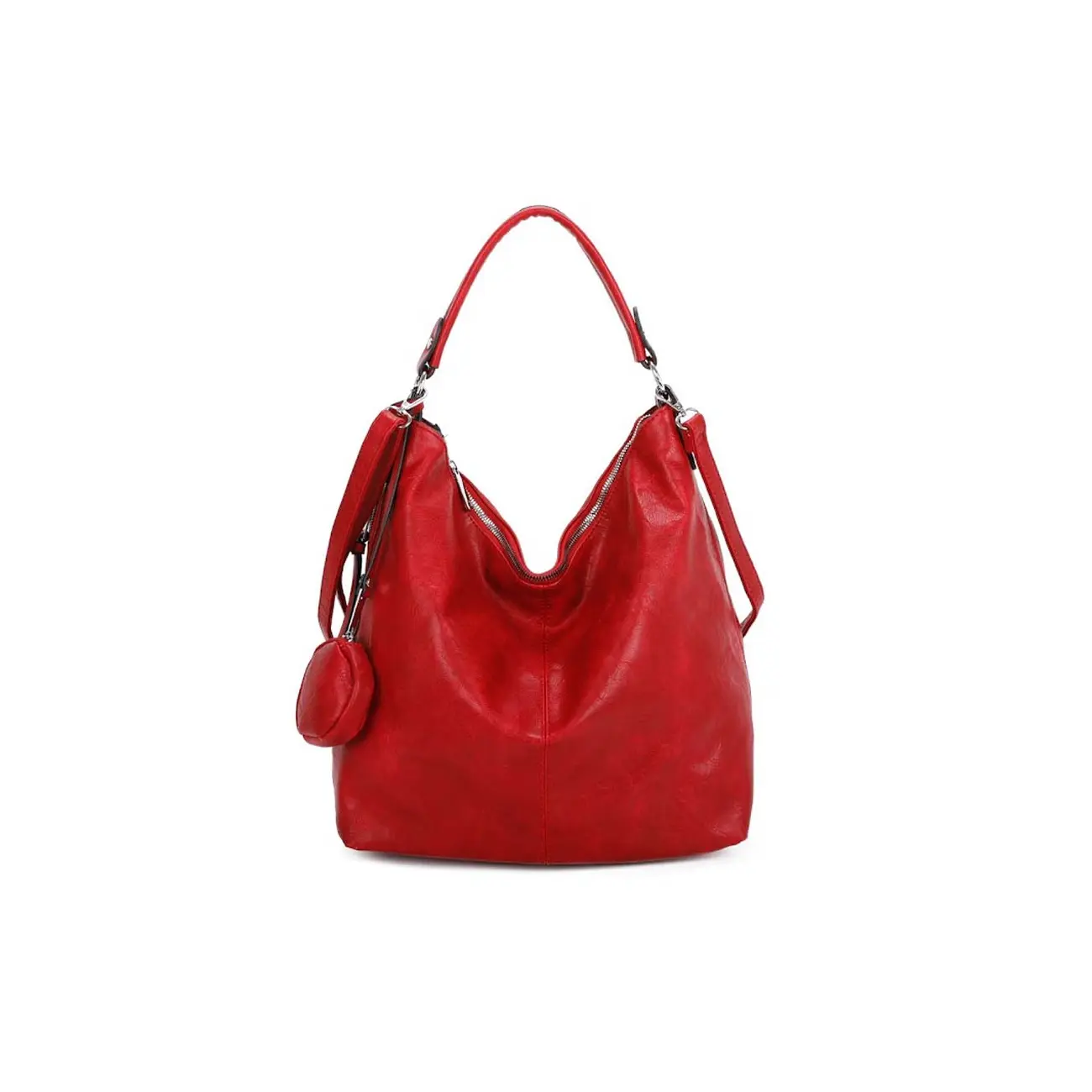 OBC DAMEN TASCHE SHOPPER Hobo-Bag Schultertasche Umhängetasche Handtasche Damentasche Reisetasche Beuteltasche Leder Optik Black Friday Preise