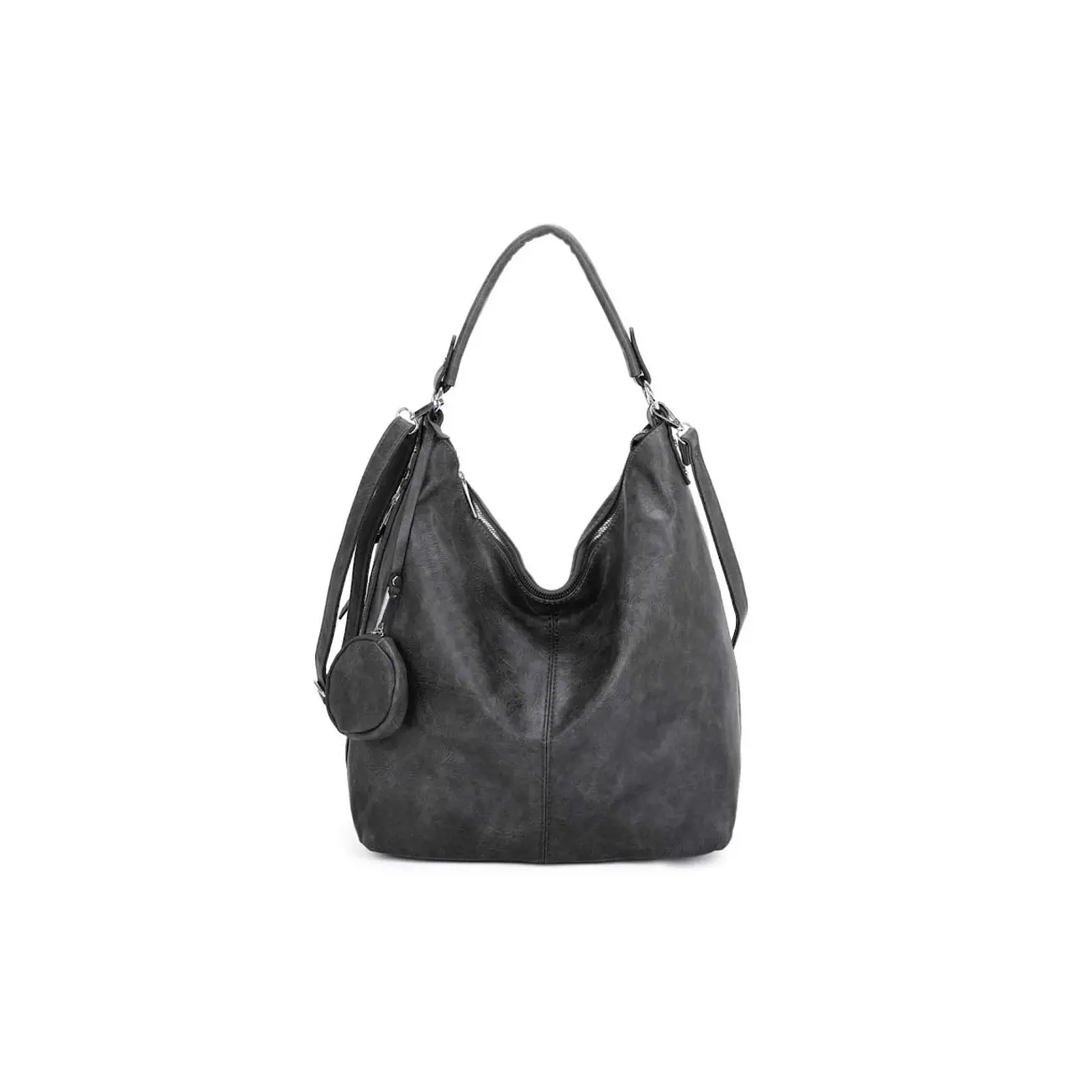 OBC DAMEN TASCHE SHOPPER Hobo-Bag Schultertasche Umhängetasche Handtasche Damentasche Reisetasche Beuteltasche Leder Optik Black Friday Preise