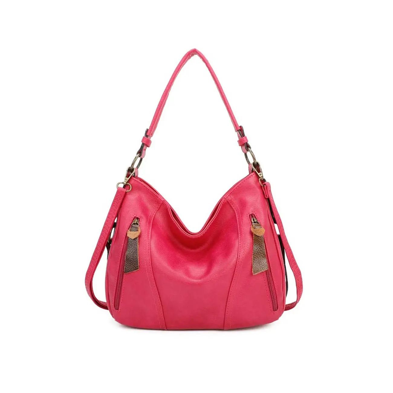 OBC Damen Tasche Shopper Hobo-Bag Schultertasche Leder Optik Umhängetasche Handtasche Crossover Reisetasche Beuteltasche Handtasche Hotsell