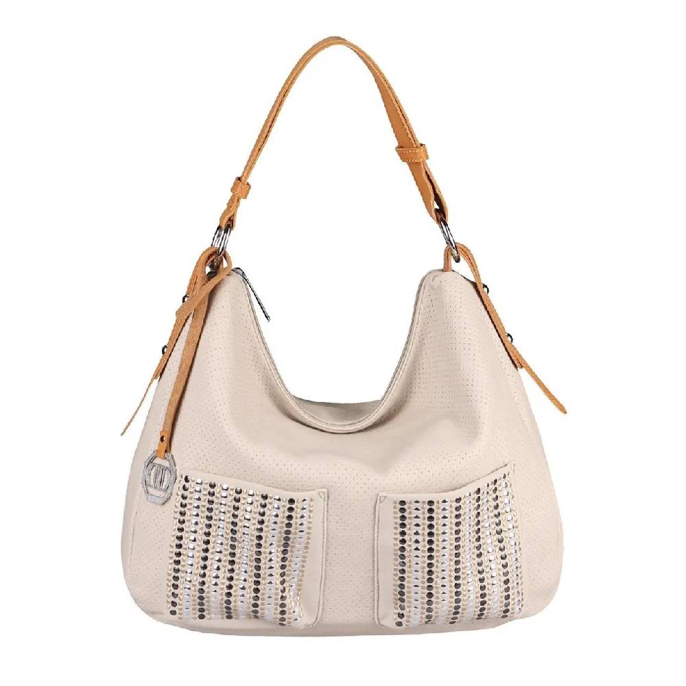 DAMEN SHOPPER TASCHE HANDTASCHE Henkeltasche Schultertasche Umhängetasche Hobo-Bag Beuteltasche Nieten Cross-Over Reisetasche Sonderangebot