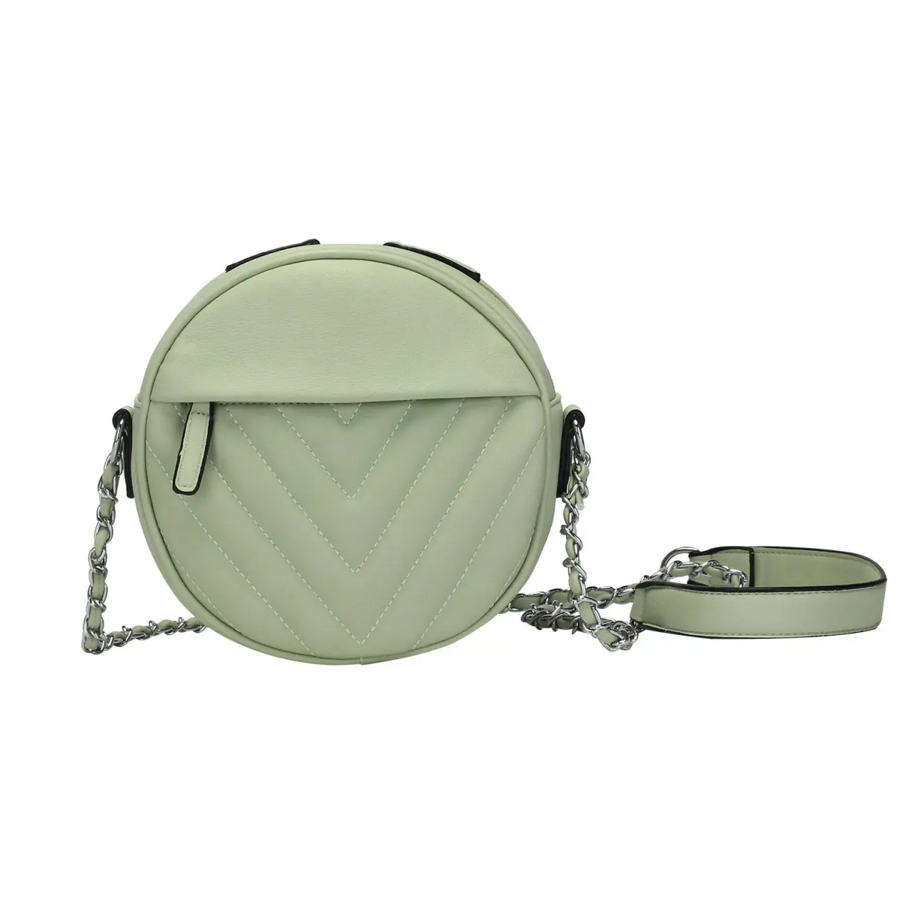 OBC DAMEN TASCHE HANDTASCHE Schultertasche Kettengurt V-Print Umhängetasche Handytasche Cross-Over kleine Clutch Online Shopping