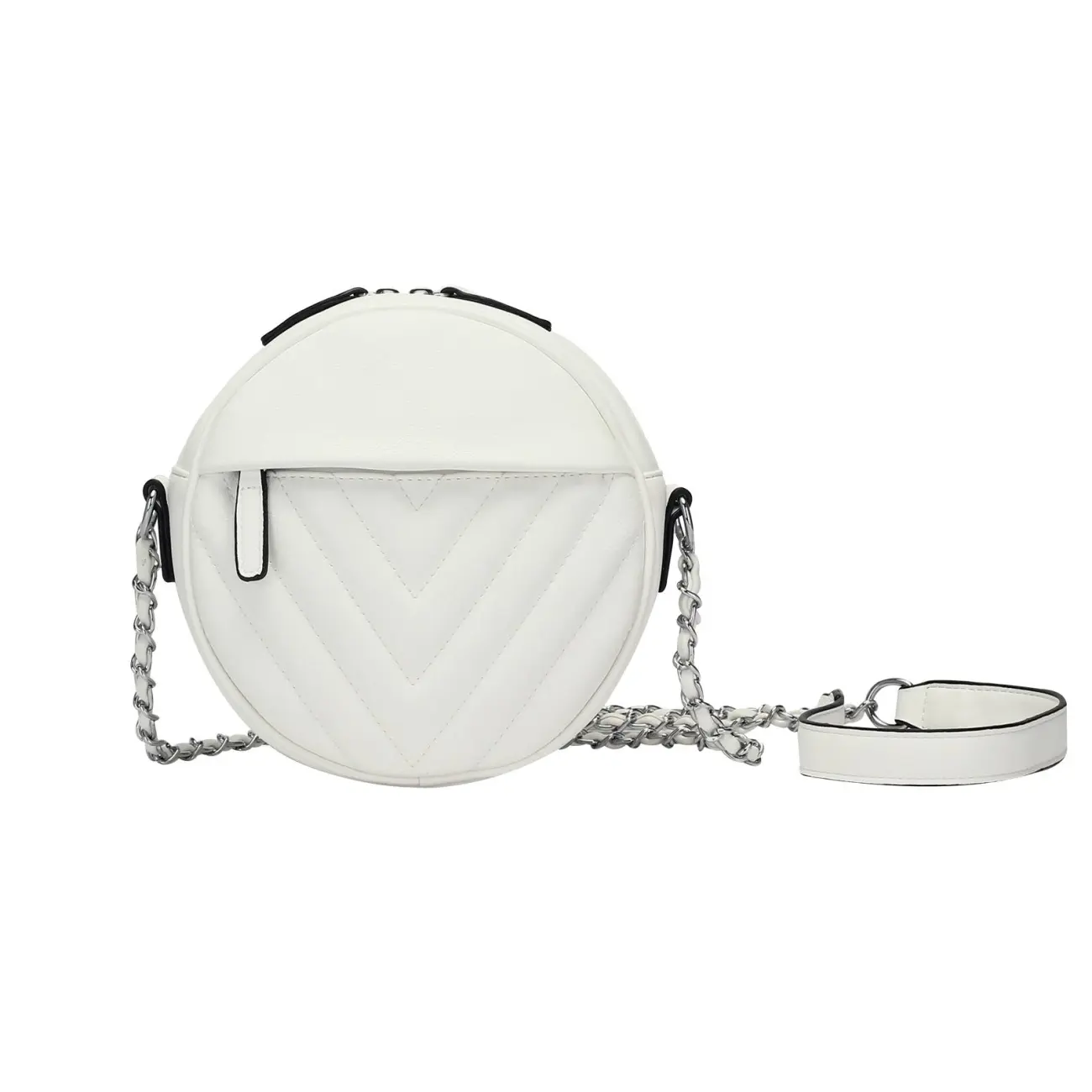 OBC DAMEN TASCHE HANDTASCHE Schultertasche Kettengurt V-Print Umhängetasche Handytasche Cross-Over kleine Clutch Online Shopping