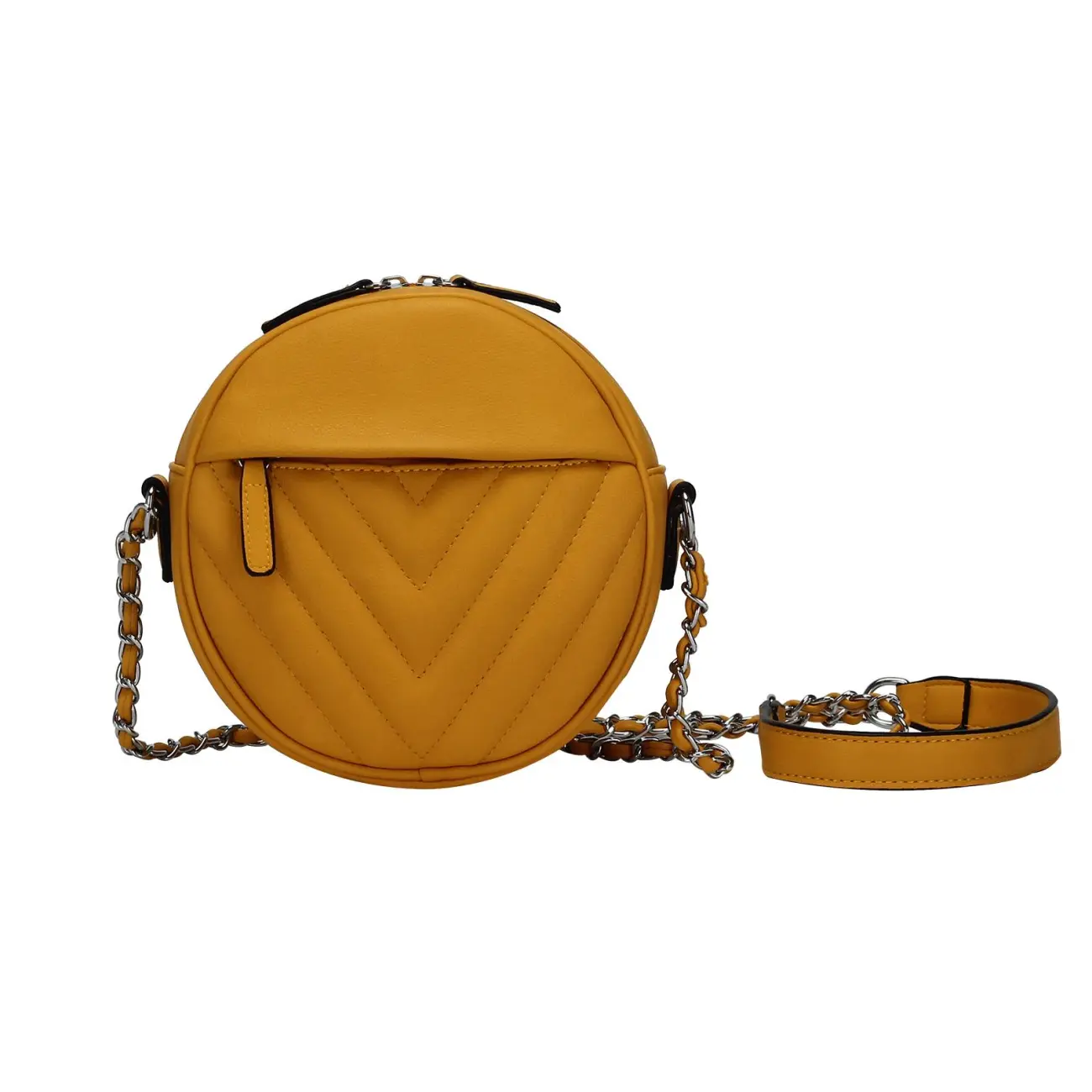 OBC DAMEN TASCHE HANDTASCHE Schultertasche Kettengurt V-Print Umhängetasche Handytasche Cross-Over kleine Clutch Online Shopping