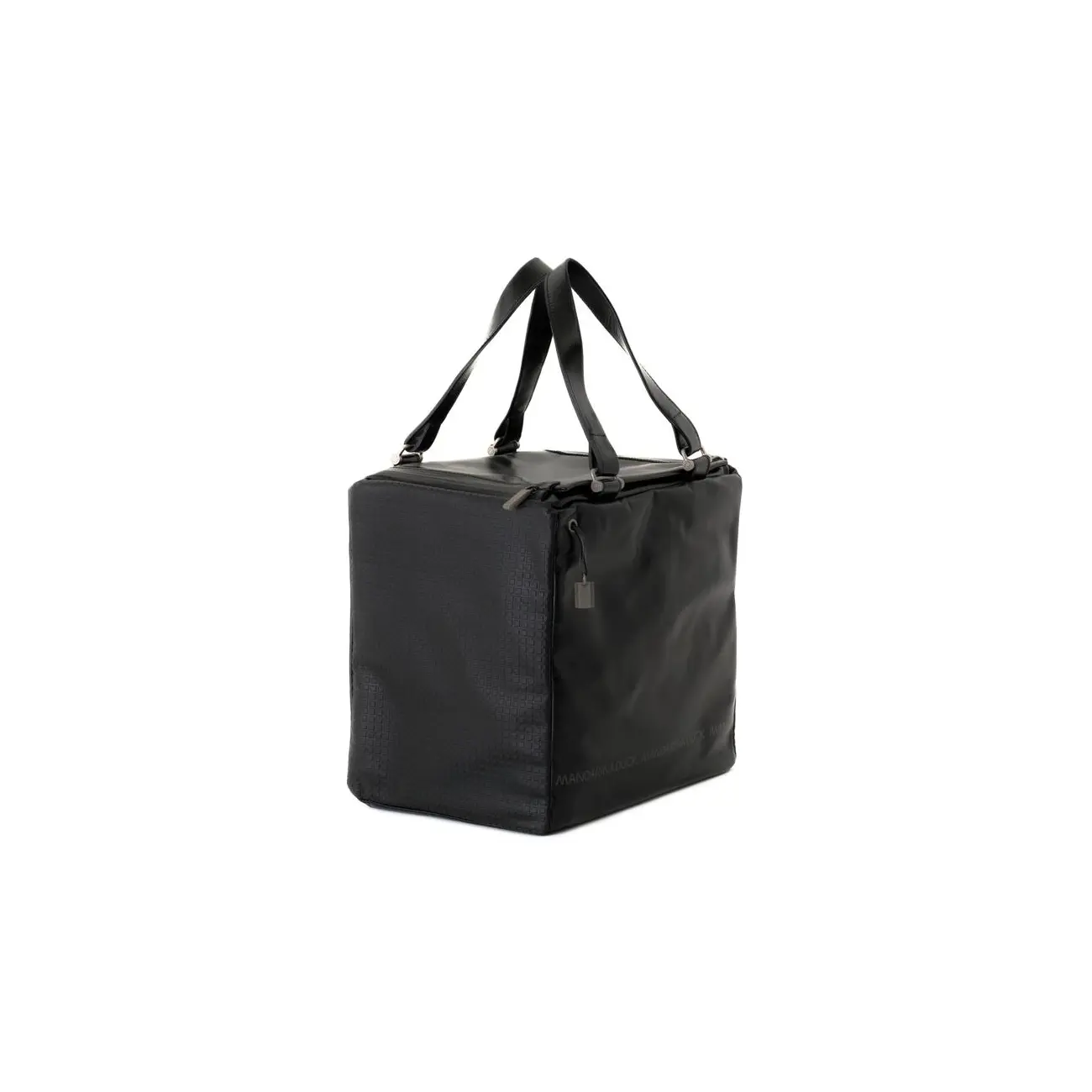 Mandarina Duck Desire Pelle Pferdeleder Koffer Handtasche Sporttasche Henkeltasche Reisetasche Tasche Bag Schwarz 30x29x22 cm (BxHxT) Exklusivangebot