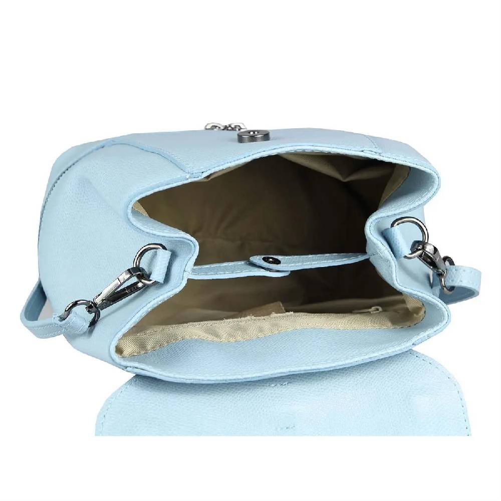 OBC MADE IN ITALY 2in1 DAMEN Echt LEDER TASCHE RUCKSACK Schultertasche Handtasche Umhängetasche Ledertasche Lederrucksack CrossOver Daypack Backpack Weihnachtsangebot