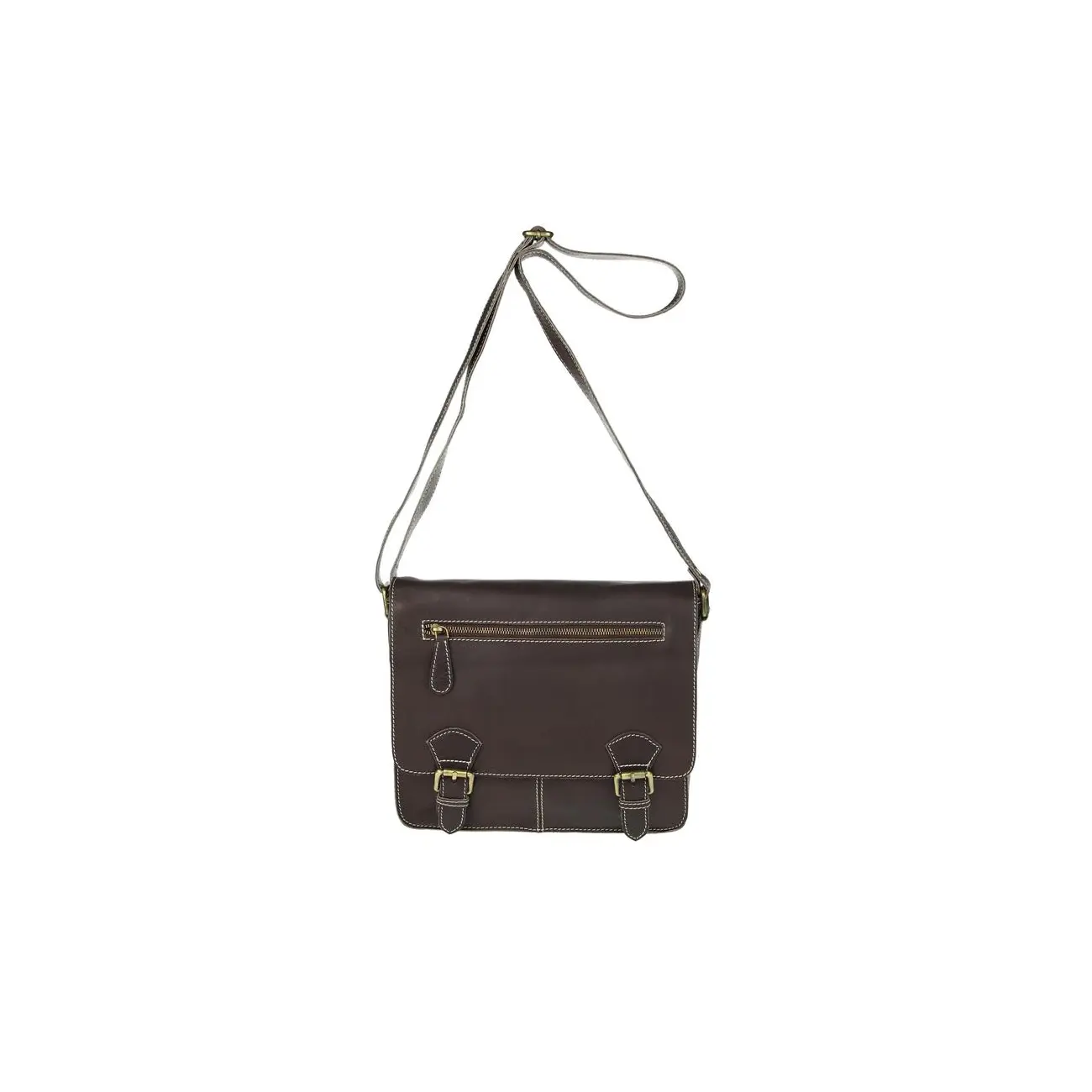 Unisex Bubalus WasserBüffel Büffelleder Vintage Retro Style Leder Tasche Messenger Bag Neueste Mode