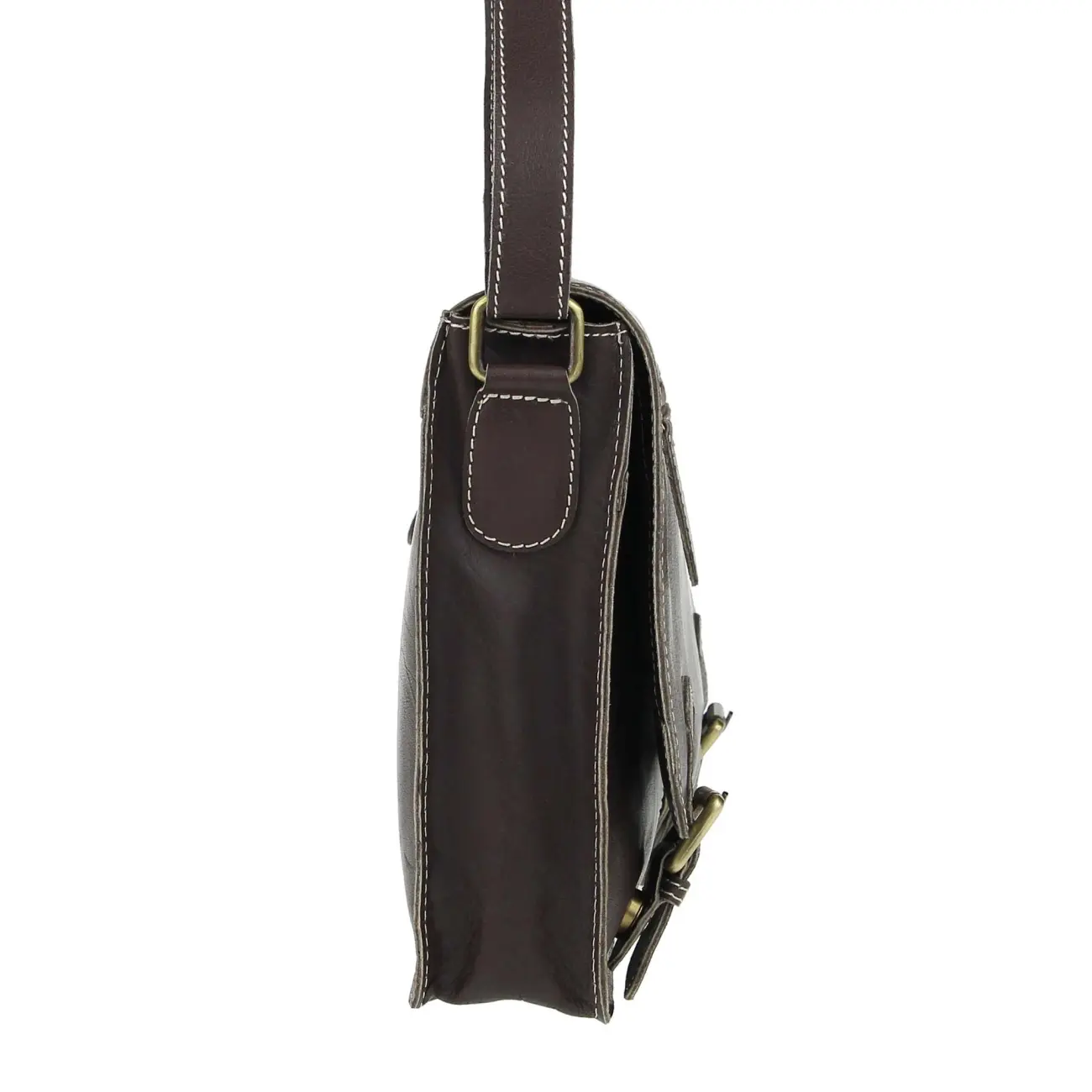Unisex Bubalus WasserBüffel Büffelleder Vintage Retro Style Leder Tasche Messenger Bag Neueste Mode
