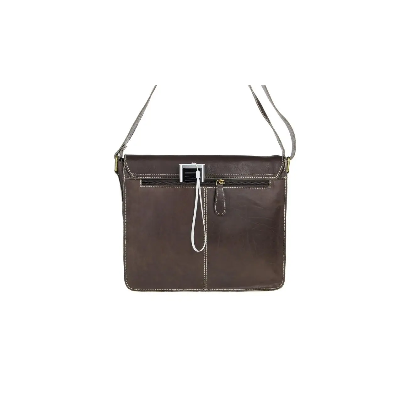 Unisex Bubalus WasserBüffel Büffelleder Vintage Retro Style Leder Tasche Messenger Bag Neueste Mode