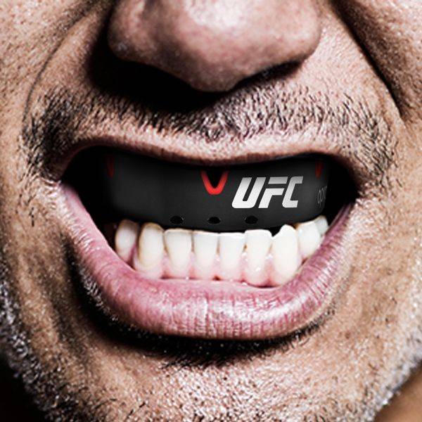 Ju Sports OPRO "UFC" Zahnschutz Silver - Black/Red Neueste Mode
