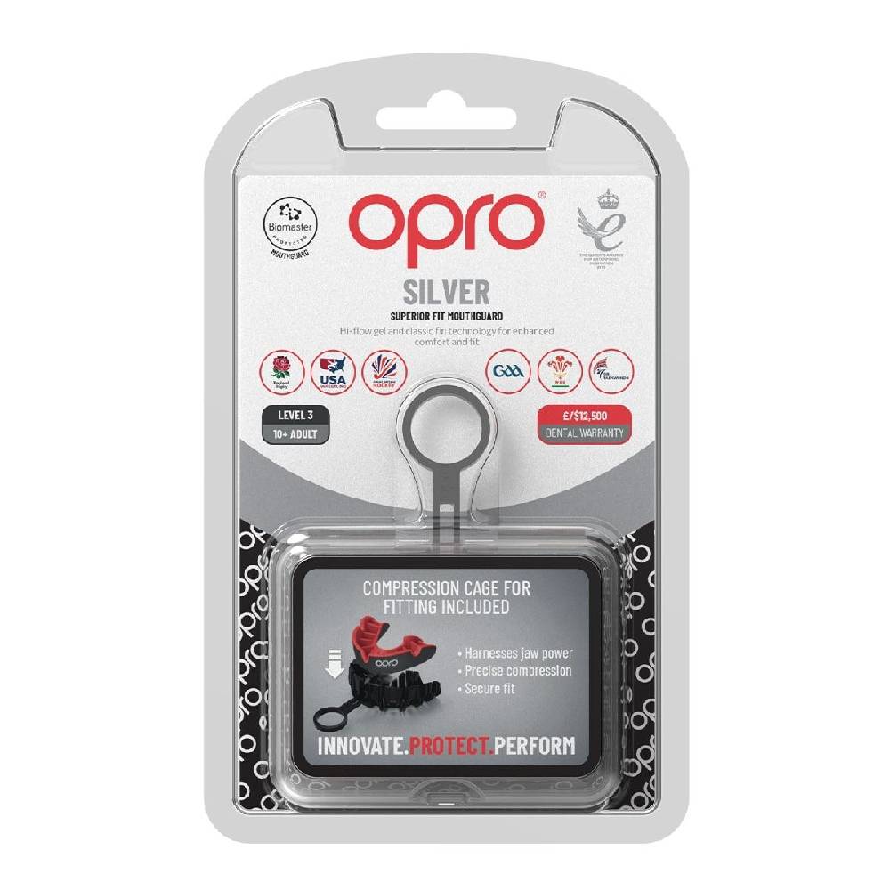 Ju Sports OPRO Zahnschutz Silver Senior 2022 - 6 Farben Saisonale Angebote