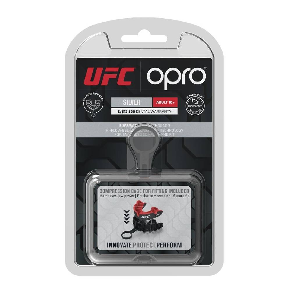 Ju Sports OPRO "UFC" Zahnschutz Silver 2022 - 3 Farben Clearance-Verkauf