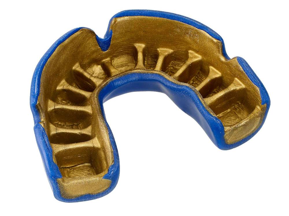 Ju Sports OPRO Zahnschutz PowerFit Dark Blue/Gold Günstiger Verkauf