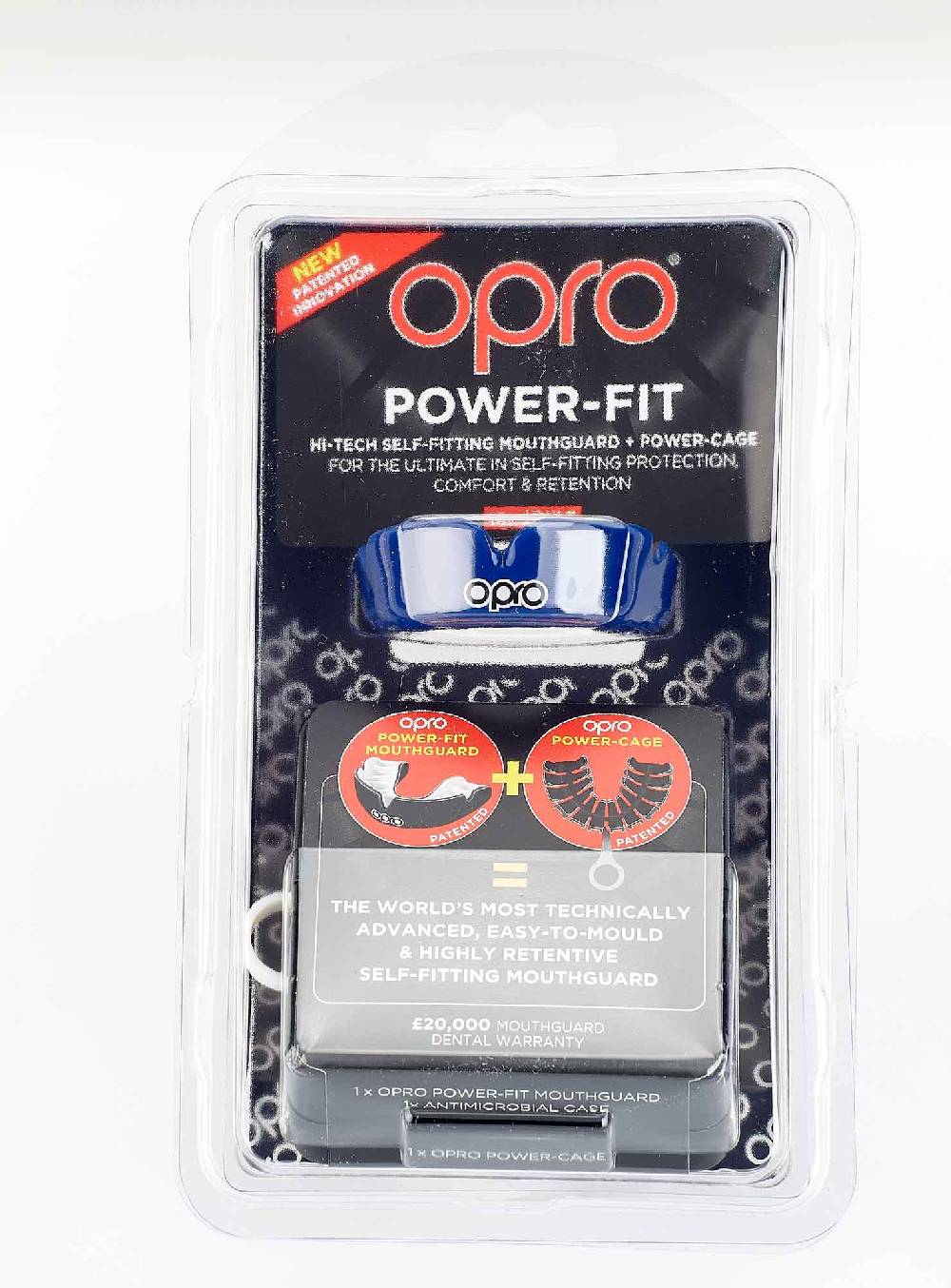 Ju Sports OPRO Zahnschutz PowerFit Dark Blue/Gold Günstiger Verkauf