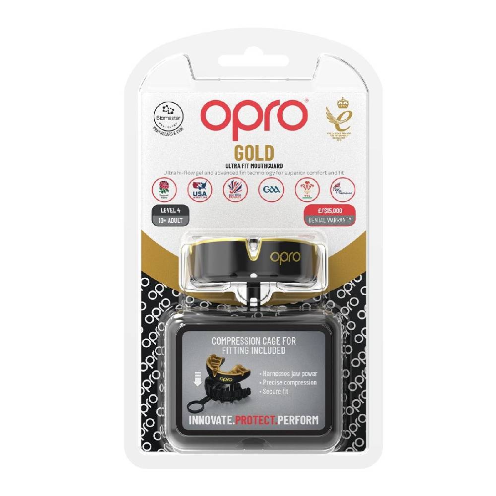 Ju Sports OPRO Zahnschutz Gold Senior 2022 - 5 Farben Cyber Monday