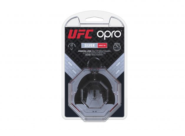 Ju Sports OPRO "UFC" Zahnschutz Silver - Red/Black Weihnachtsangebot