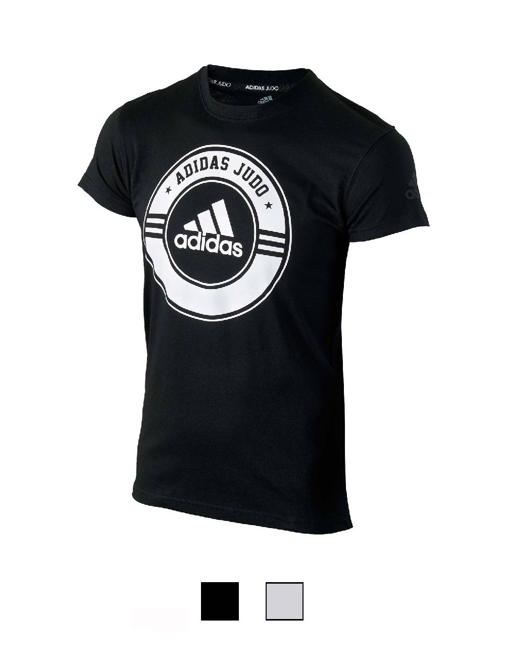 Ju Sports adidas Judo Community Line Shirt "Circle" black/white, adicsts01J Große Rabatte
