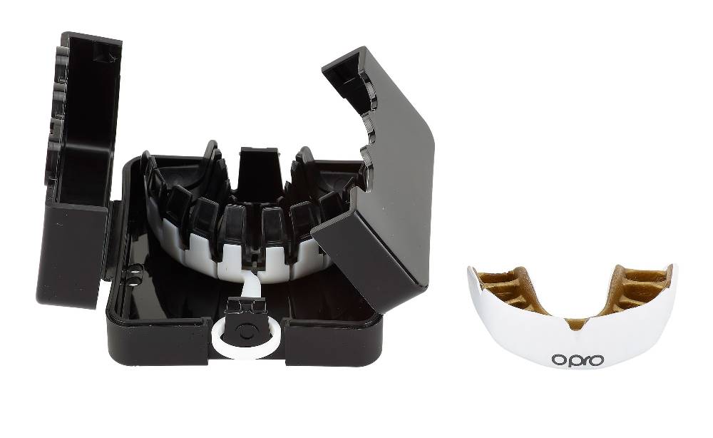 Ju Sports OPRO Zahnschutz PowerFit White/Gold VIP-Rabatte