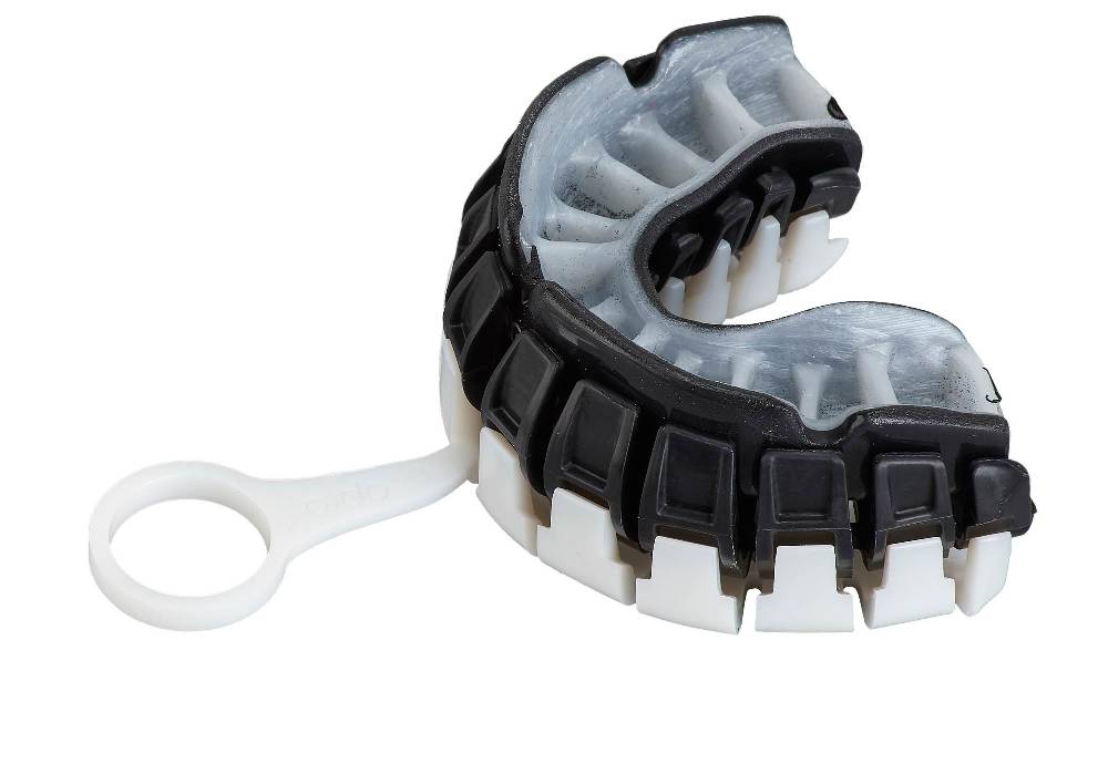 Ju Sports OPRO Zahnschutz PowerFit Black/White Super Sparpreis