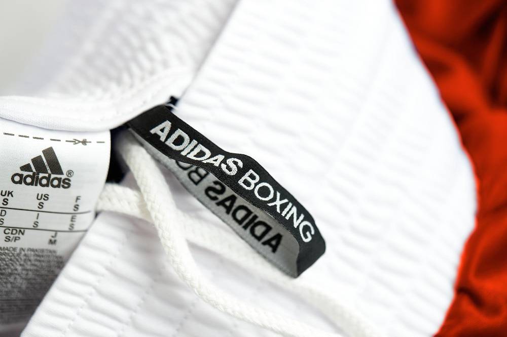 Ju Sports adidas Box-Short rot/weiß, ADIBTS02 Speichern exportieren