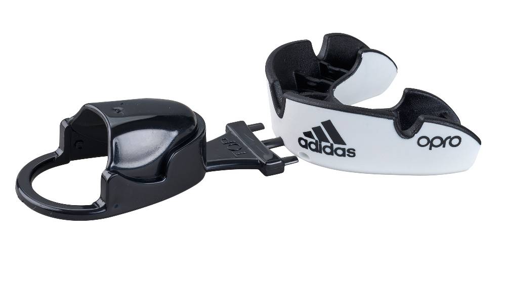 Ju Sports adidas Zahnschutz OPRO Silver, white ADIBP32 Rabatte dieses Monats