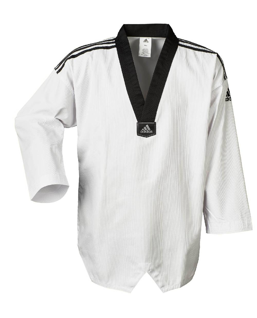 Ju Sports adidas Taekwondoanzug, Adi Club 3 stripes, schwarzes Revers, ADITCB02 2025
