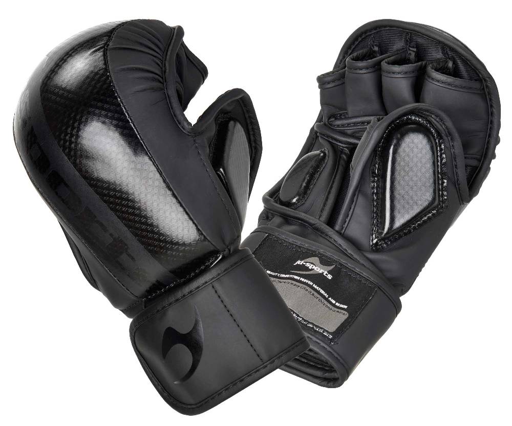 Ju Sports MMA/Allkampf Sparring Handschuh Carbon "Assassin" schwarz Günstiger Verkauf