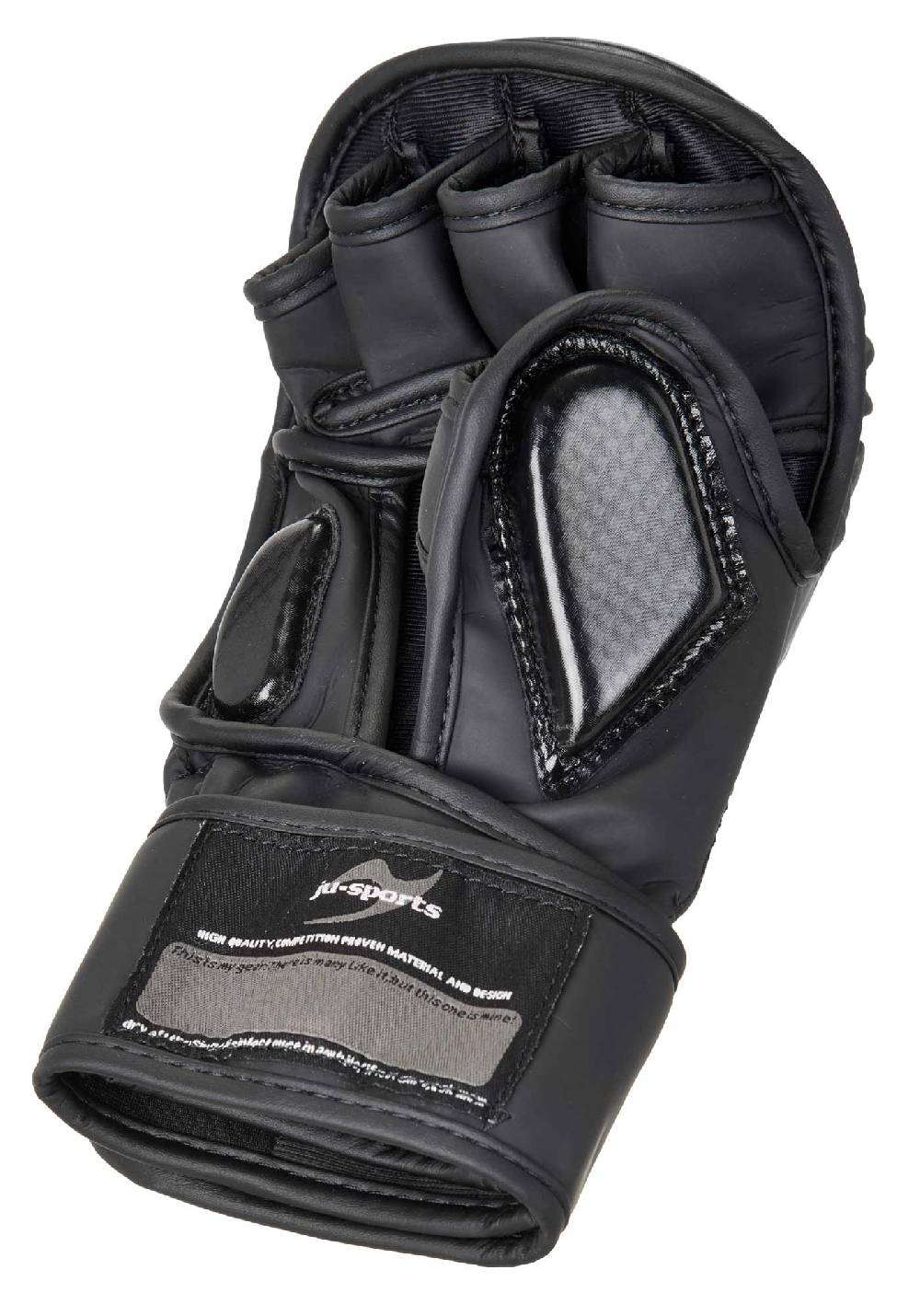 Ju Sports MMA/Allkampf Sparring Handschuh Carbon "Assassin" schwarz Günstiger Verkauf