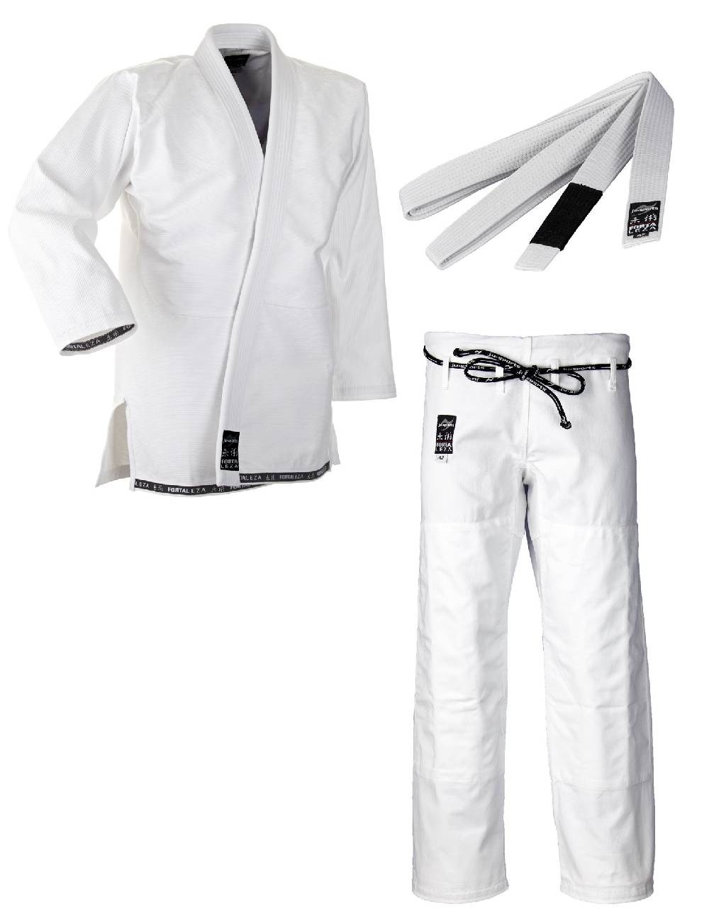 Ju Sports BJJ Starter Gi Fortaleza + BJJ Gürtel weiß Kostenloser Versand