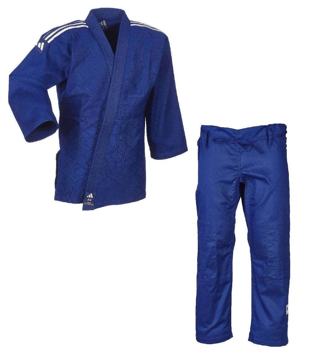 Ju Sports adidas Judo-Anzug Club blau/weiße Streifen, J350B Online Shopping