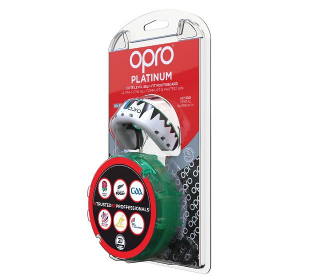 Ju Sports OPRO Zahnschutz Platinum Senior "Fangz" white Bis zu 55% Rabatt