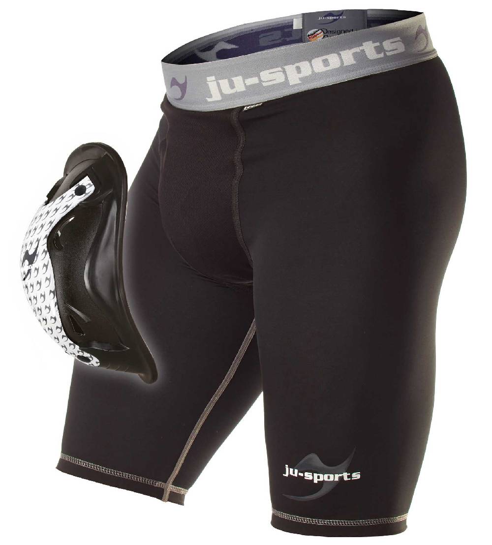 Ju Sports Compression Base Shorts mit Motion Pro Flexcup, Tiefschutz Super Rabatt