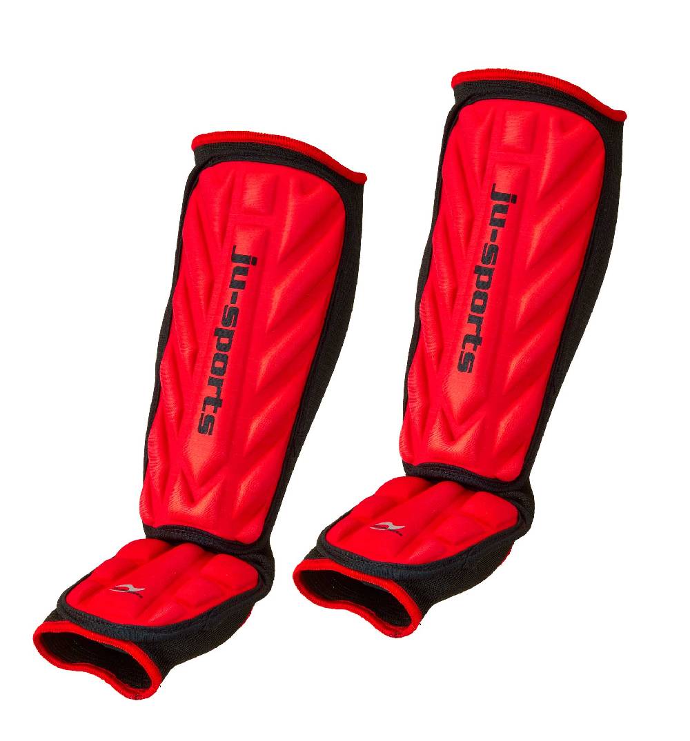 Ju Sports Schienbein-/Spannschoner V-Shape C19 rot 50% Rabatt mit kostenlosem Versand