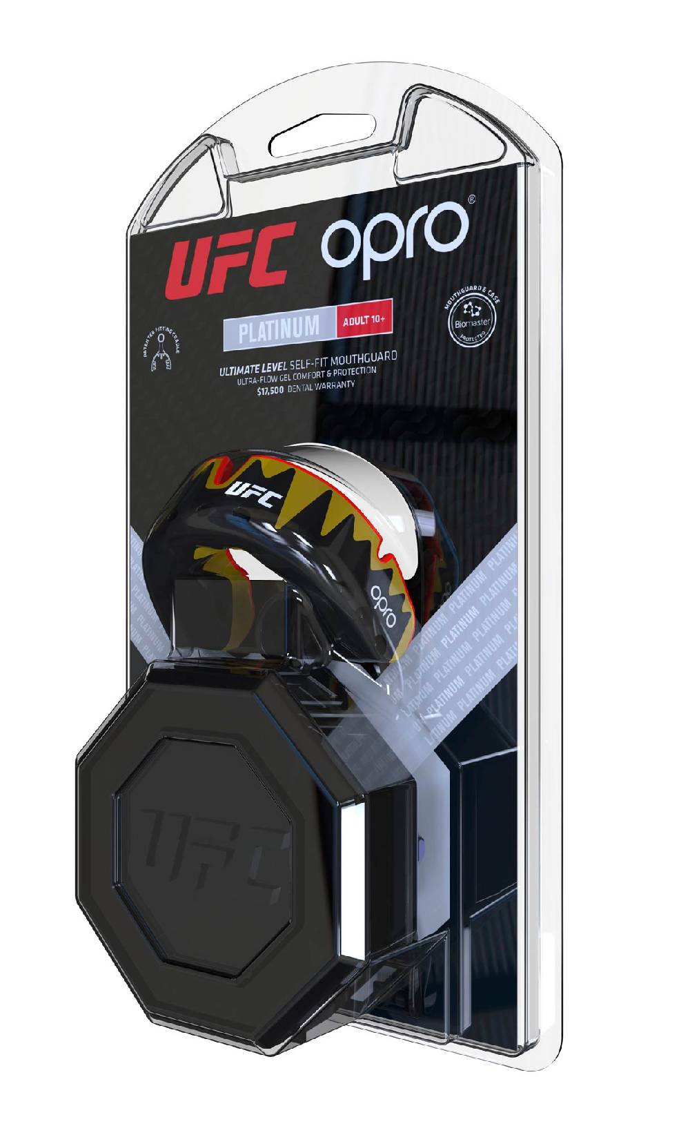 Ju Sports OPRO "UFC" Zahnschutz Platinum Senior Fangz black/gold Black Friday Preise