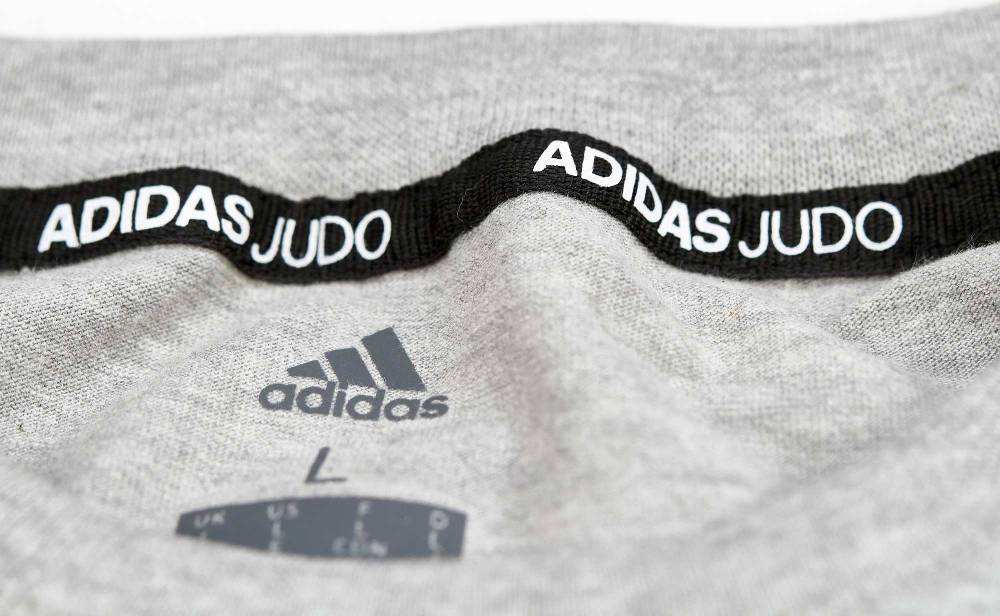 Ju Sports adidas Judo Community Line Shirt "Circle" grey/black, adicsts01J Kostenloser Versand