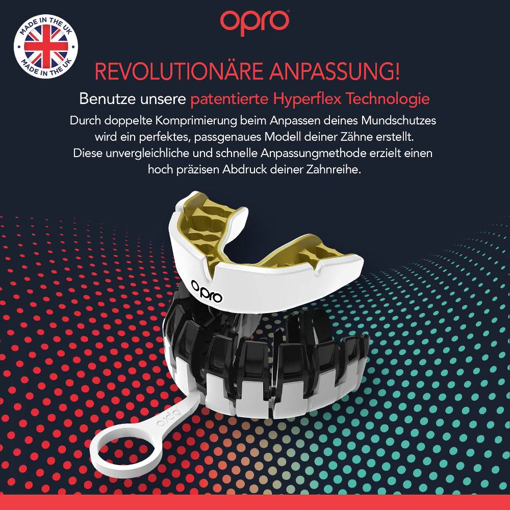 Ju Sports OPRO Zahnschutz Instant Custom Fit Jaws Senior Exklusivangebot